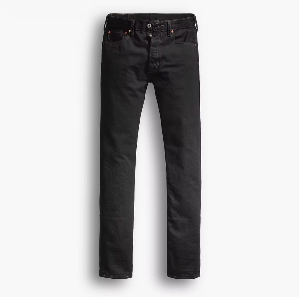Levi’s Black 501 Original Fit Straight Jeans